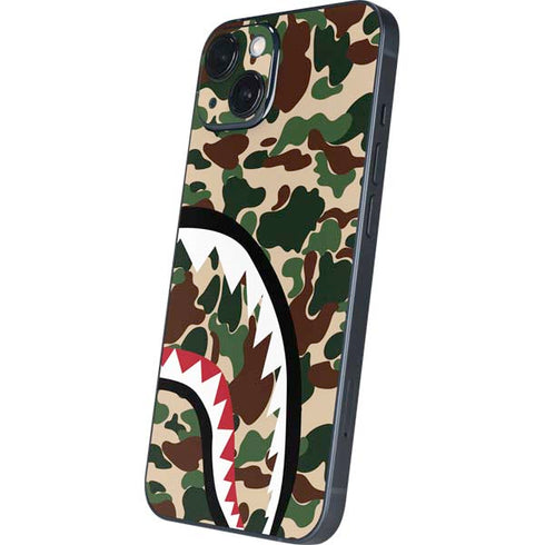 Shark Teeth Street Camo iPhone 14 Plus Skin
